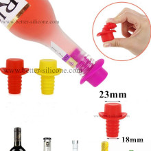 Customized Glass Wine Bottle Food Grade Silicone Rubber Plug Stoppers